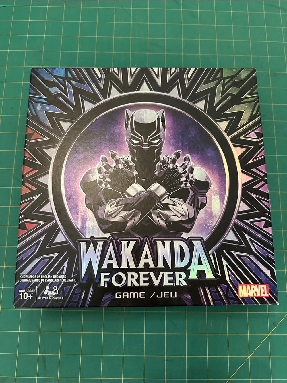 Marvel Wakanda Forever Game - Black, Purple, Green, Silver